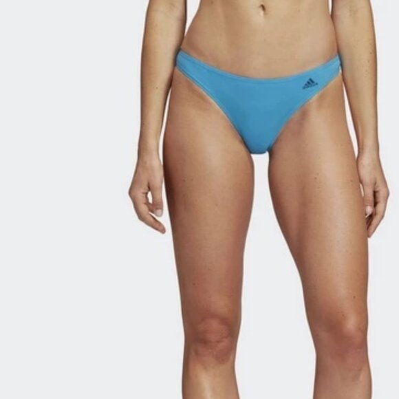 NWT Adidas Hipster Bikini Bottom | Teal & Multicolor | DQ3196 | Size L | Swim - Picture 2 of 10